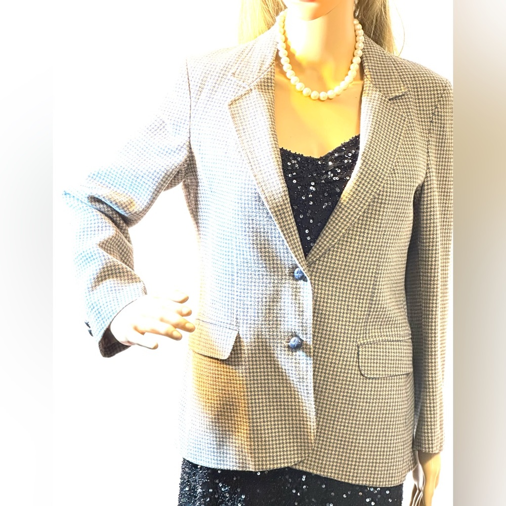 Plaid Blazer / Aunthetics Oscar De la Renta